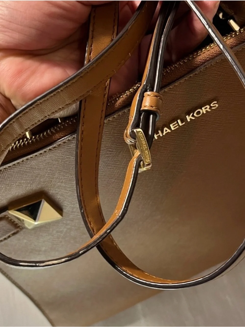 Michael Kors Leather Satchel *Make Me A Reasonable Offer! Everything Must Go!* - Picture 6 of 11